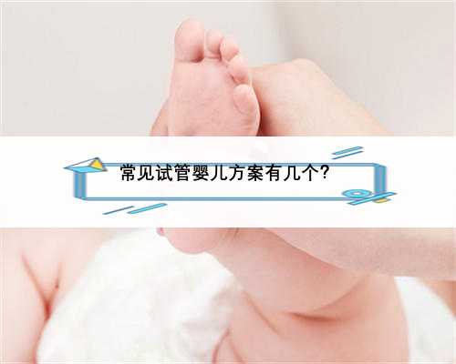<b>常见试管婴儿方案有几个？</b>